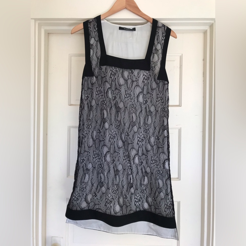Givenchy Black Lace Mini Dress